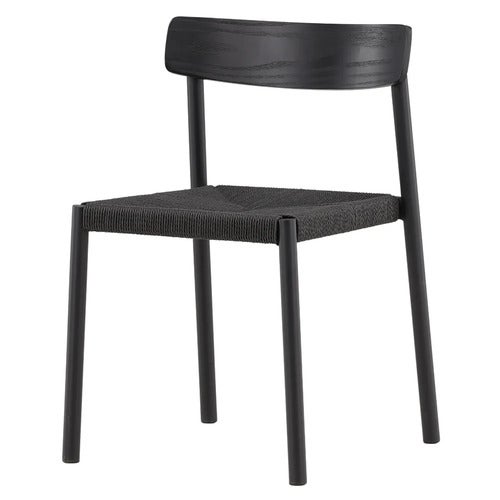 Malmön ruokailutuoli musta 