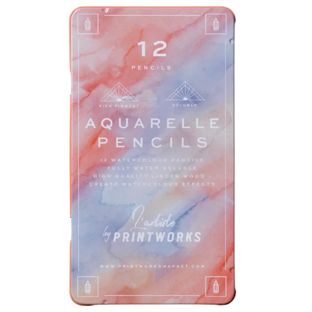  12 värikynää - Aquarelle