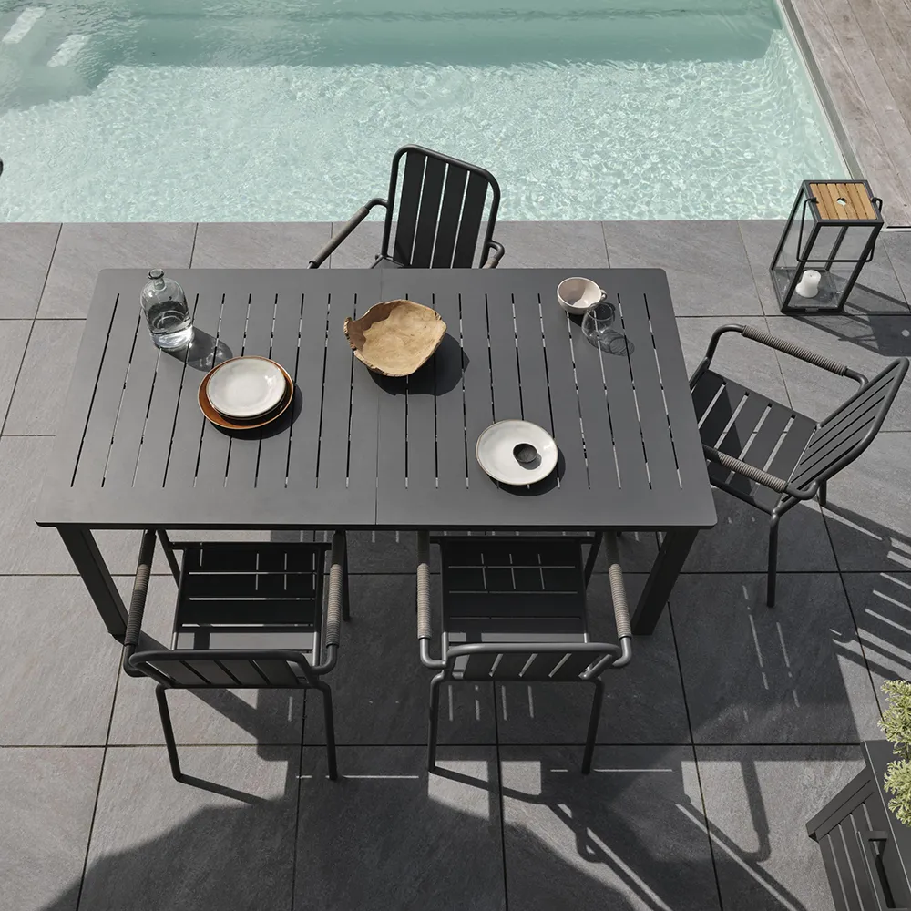 Innes käsinojallinen tuoli antrasiitti Brafab