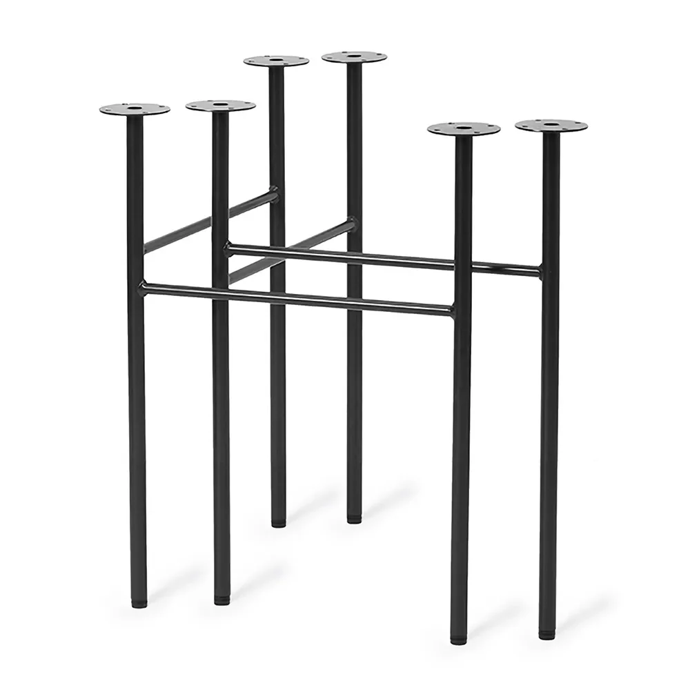 Mingle Table Legs W68 - Black Steel