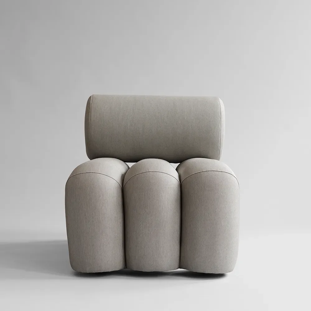 Foku-nojatuoli - Taupe