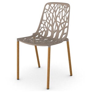 Forest Ruokailutuoli Iroko/Pearly Gold