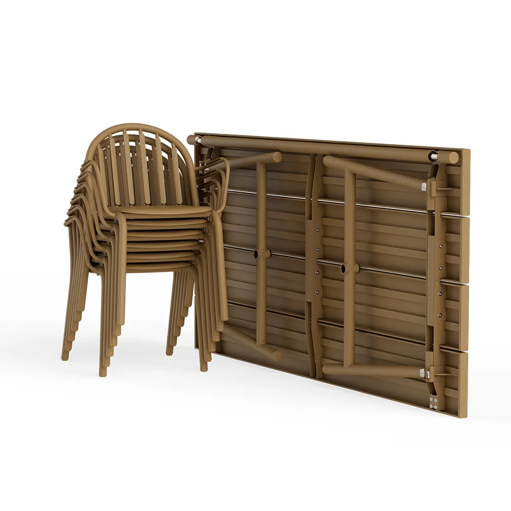 Fred'S Ruokapöytä 100x220 cm Mochaccino