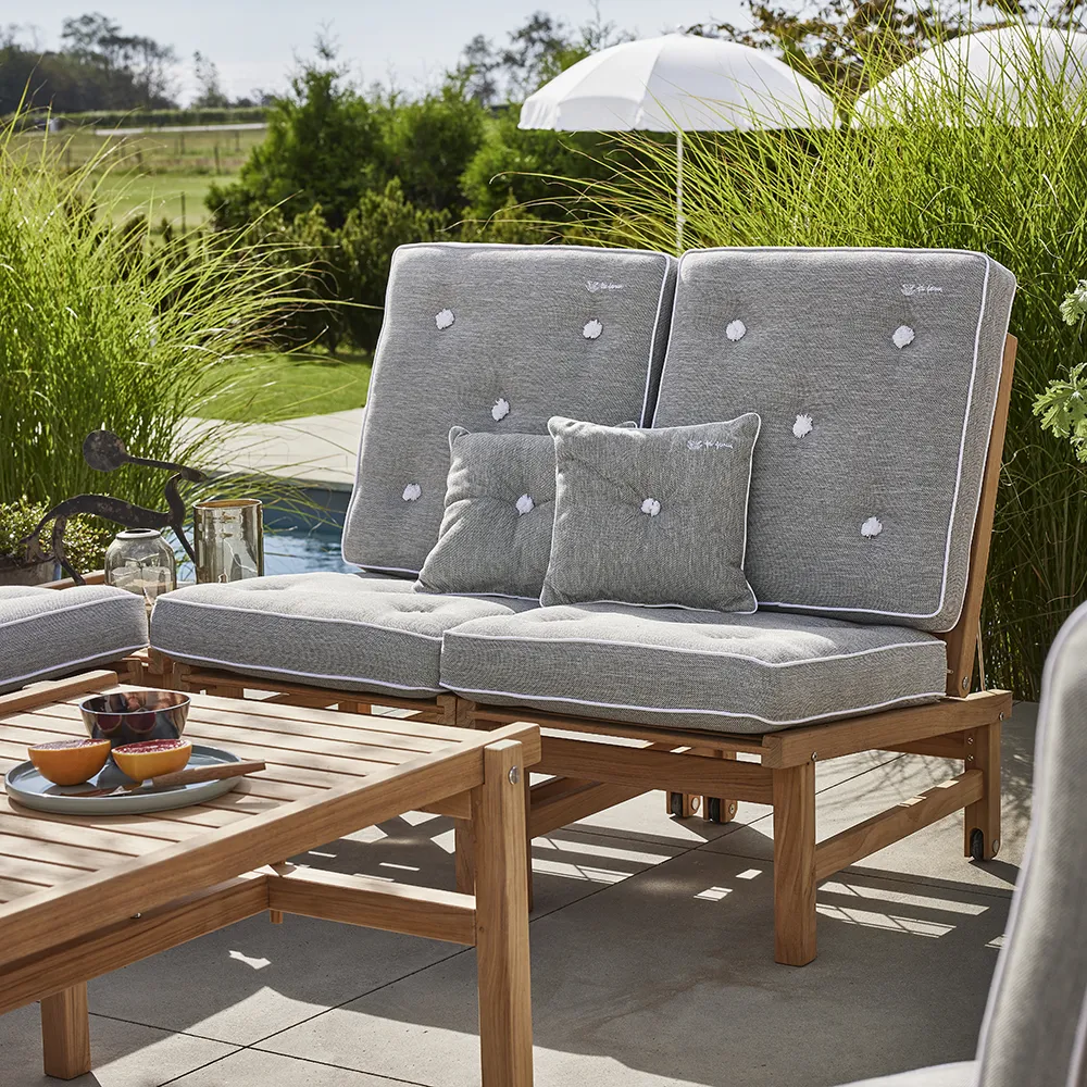 Nojatuoli rakennettavissa teak 