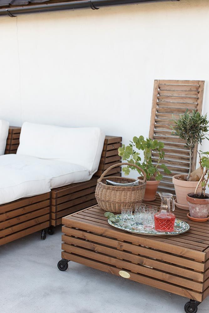 Bara Vara nojatuoli ruskea 