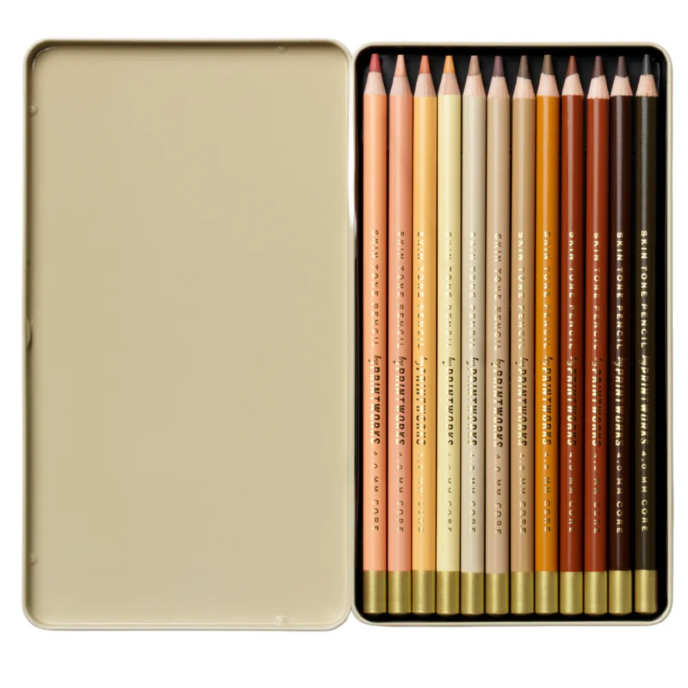 12 värikynää  - Skin tone