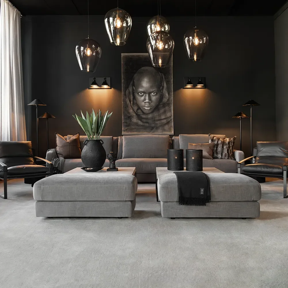 Twin Floor Lamp antiikki pronssi