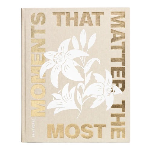 Photo Album - Moments that Matters the Most, Beige