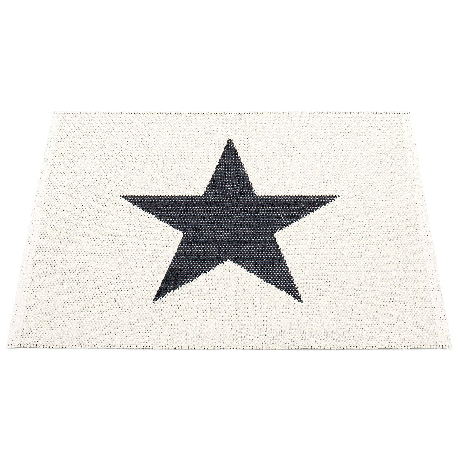 Viggo matto 70x90 cm small black / vanilla 