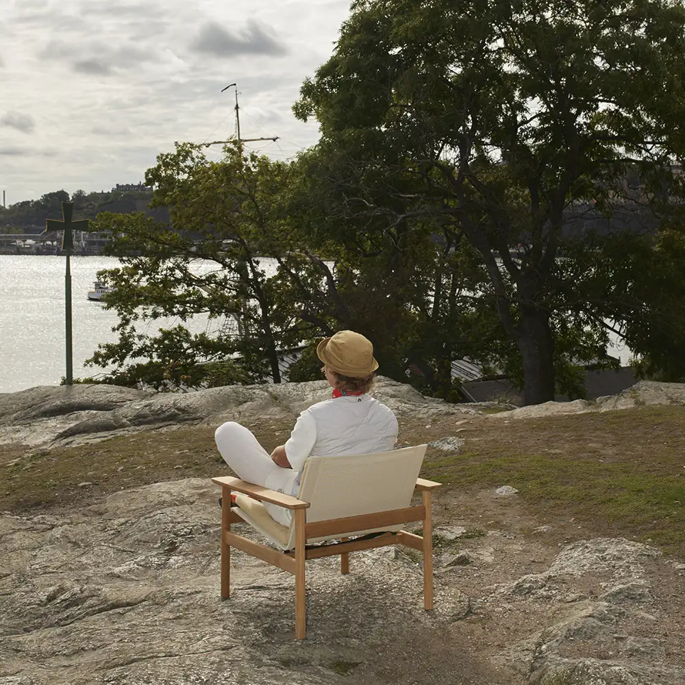 Pelagus nojatuoli hiekka