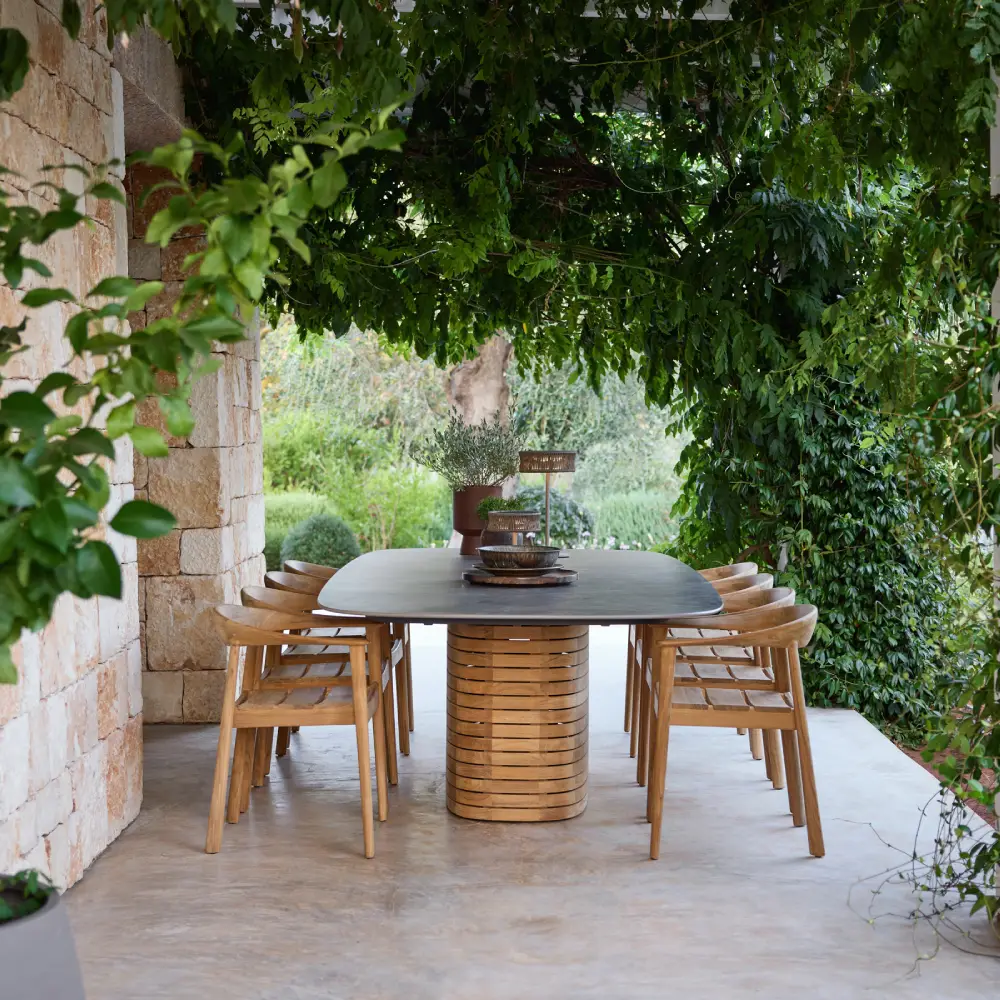 Majestic tuoli m/käsinoja istuinpehmuste Umber brown, Rise