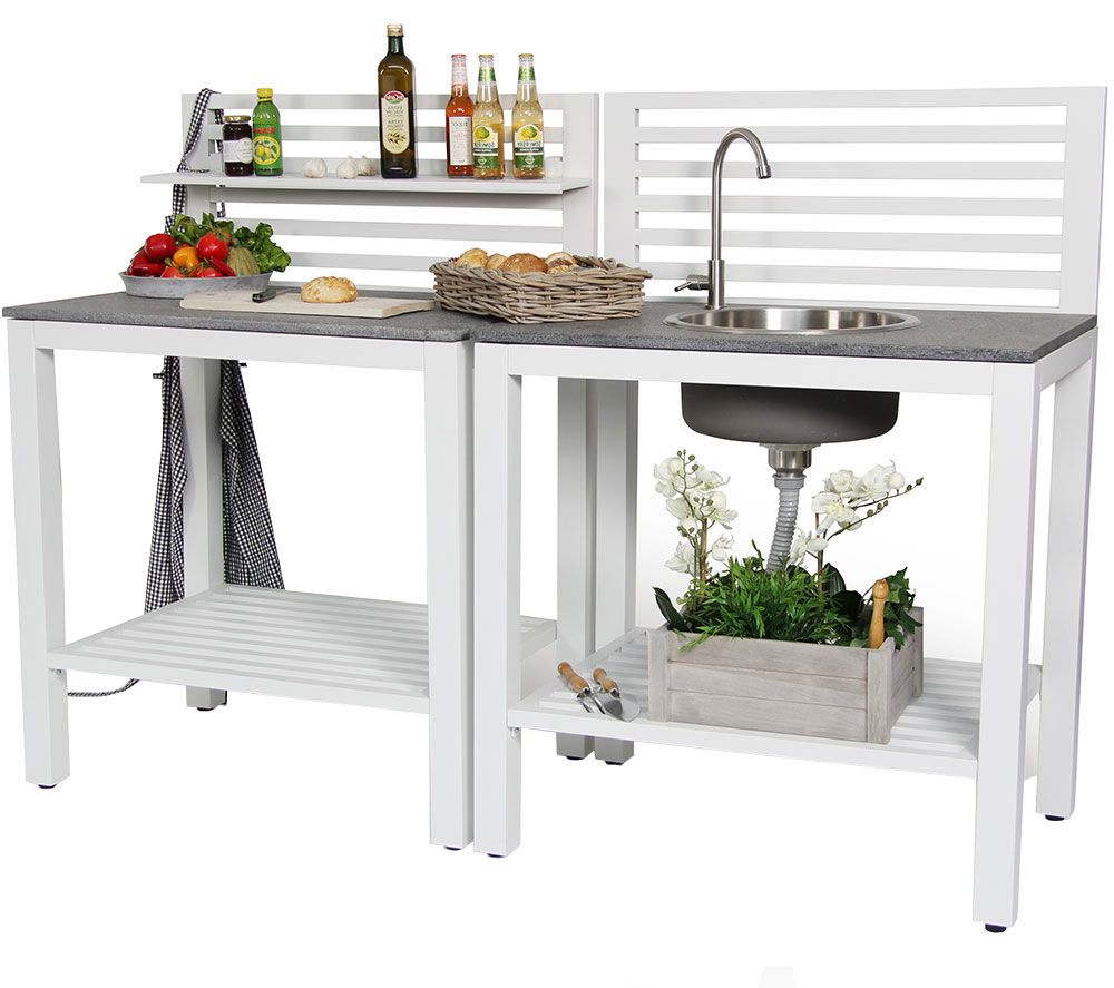 Bellac ulkokeittiö valkoinen Brafab