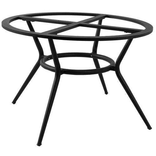 Joy-ruokapöydänjalusta, halk. 140 cm Lava Grey Alu. 