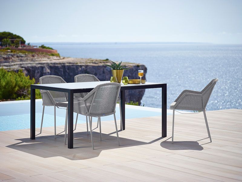 Breeze Käsinojalliset tuoli valkoinen