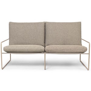 Desert 2-istuttava sohva Cashmere/Dark Sand