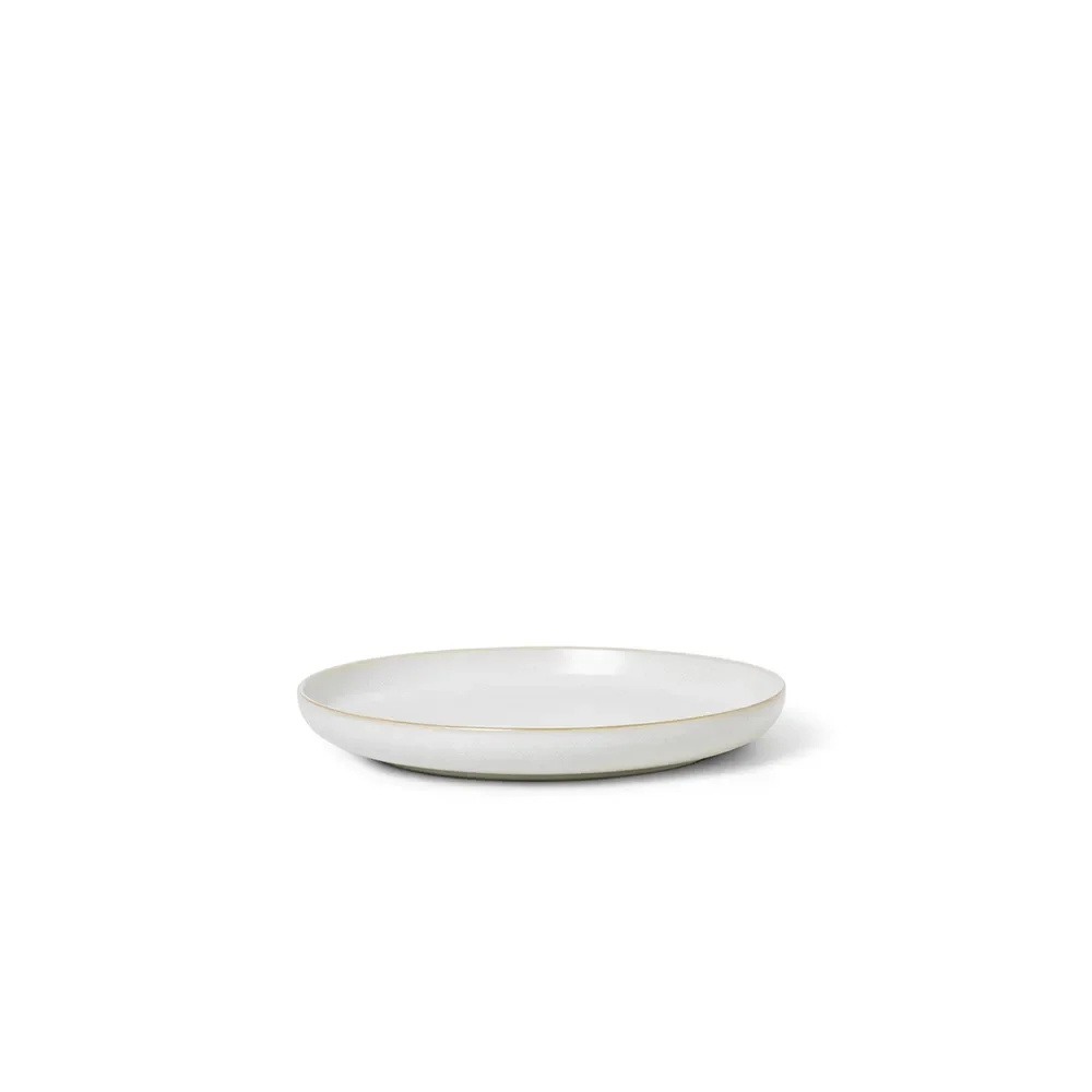 Ferm Living, Sekki Plate - Small - Cream