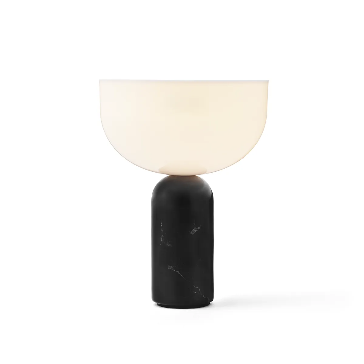 Kizu Kannettava pöytävalaisin Musta Marble