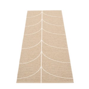 Kudottu Matto Leif Light Nougat 70x180 cm