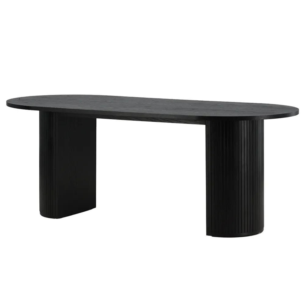 Bianca ruokapöytä 90x200 Musta 