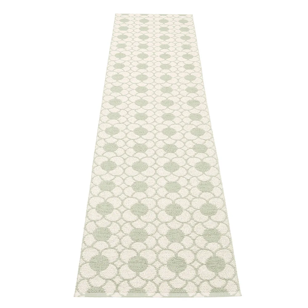 Anya matto Misty Mint/Vanilla 70 x 300 cm