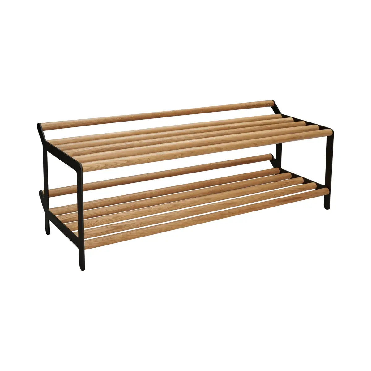 Essem Design, Tamburin Kenkähylly 100 cm Tammi Musta