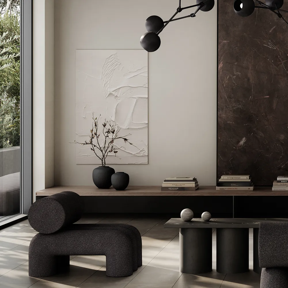 Sunao maljakko Petit - Black