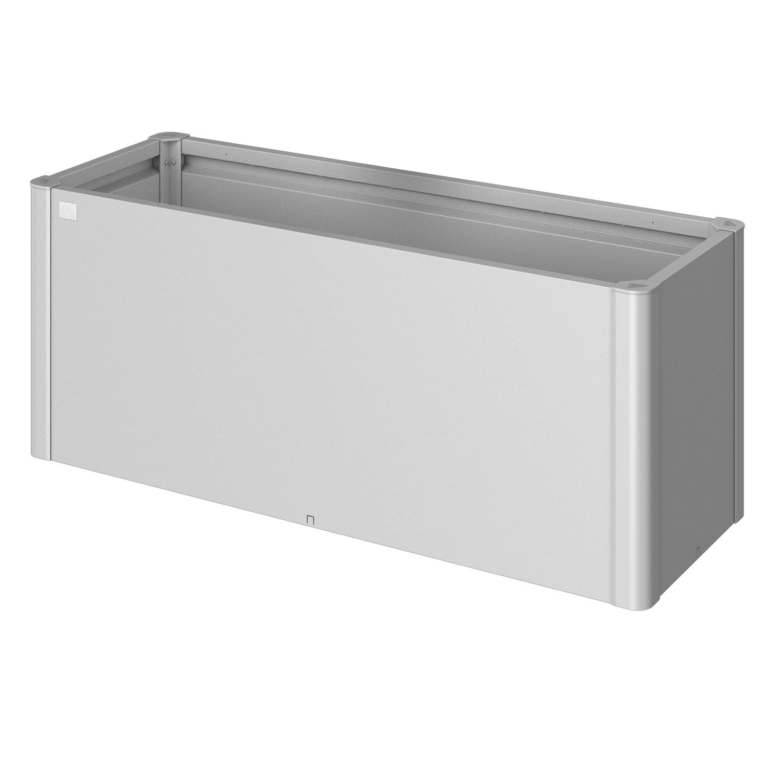 Belvedere istutusallas midi koko 150 metallic hopea