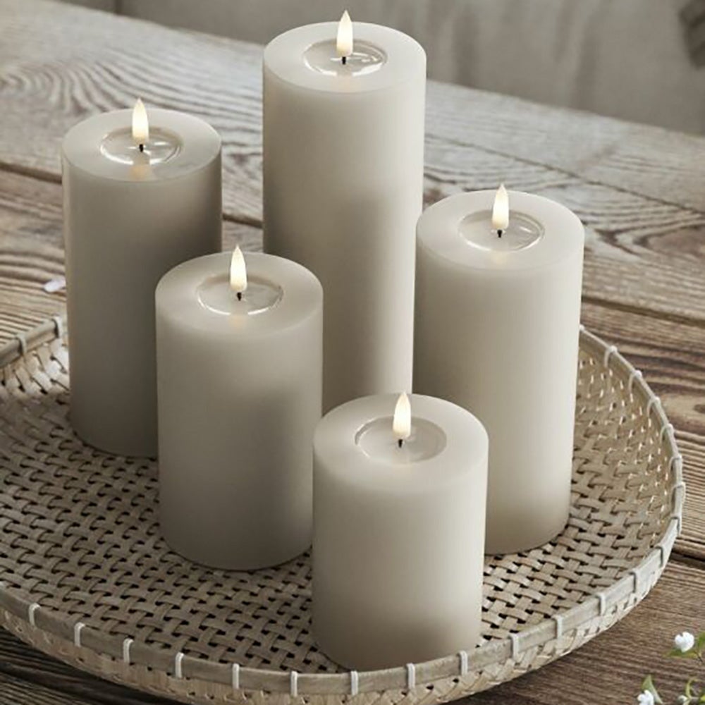  LED-lohkovalaisin 7,5x20 cm hiekkaa