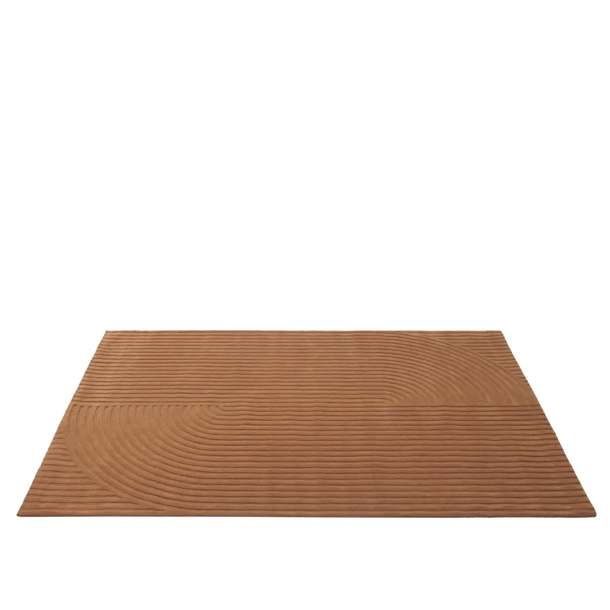 Relevo Matto Quattro - 200 x 300 cm - Burnt Orange 