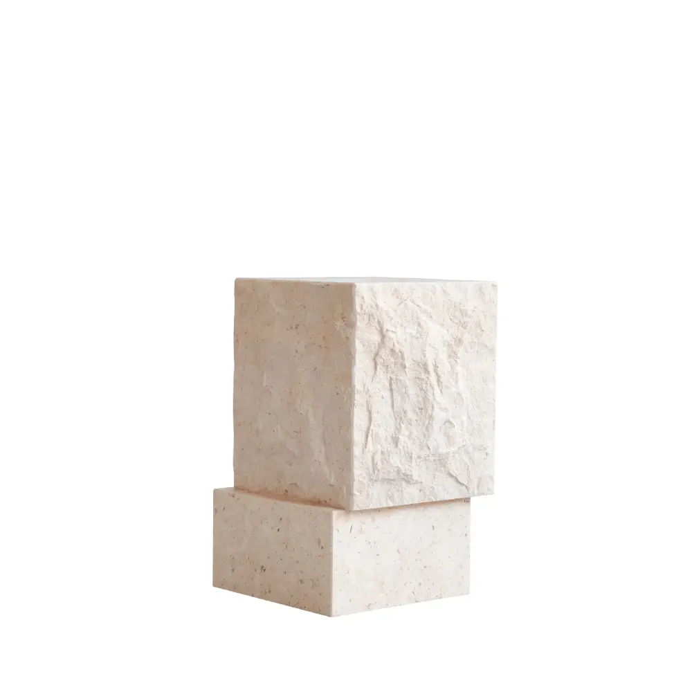 Temple-sohvapöytä, korkea - Limestone