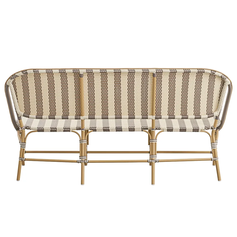  Sofie 3-istuttava sohva valkoinen/cappucino