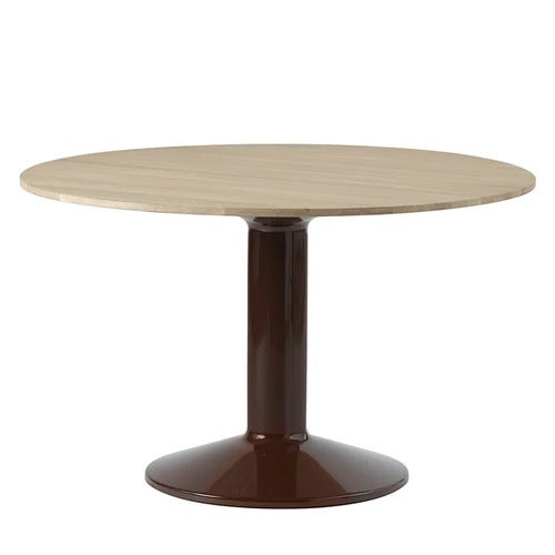 Midst ruokapöytä 120 cm - Oiled Oak Dark Red