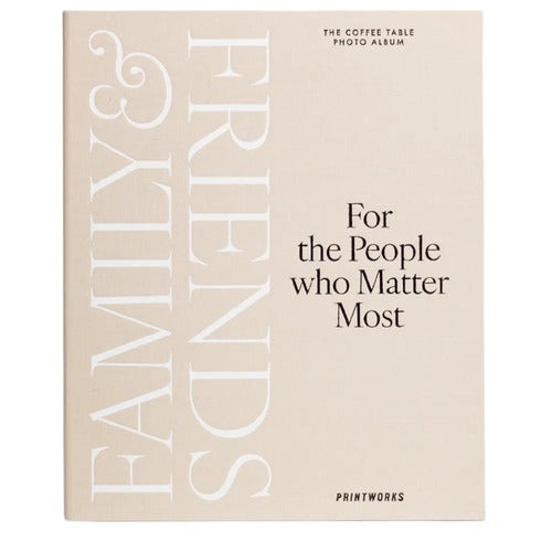  Valokuva-albumi - Family and Friends, Beige