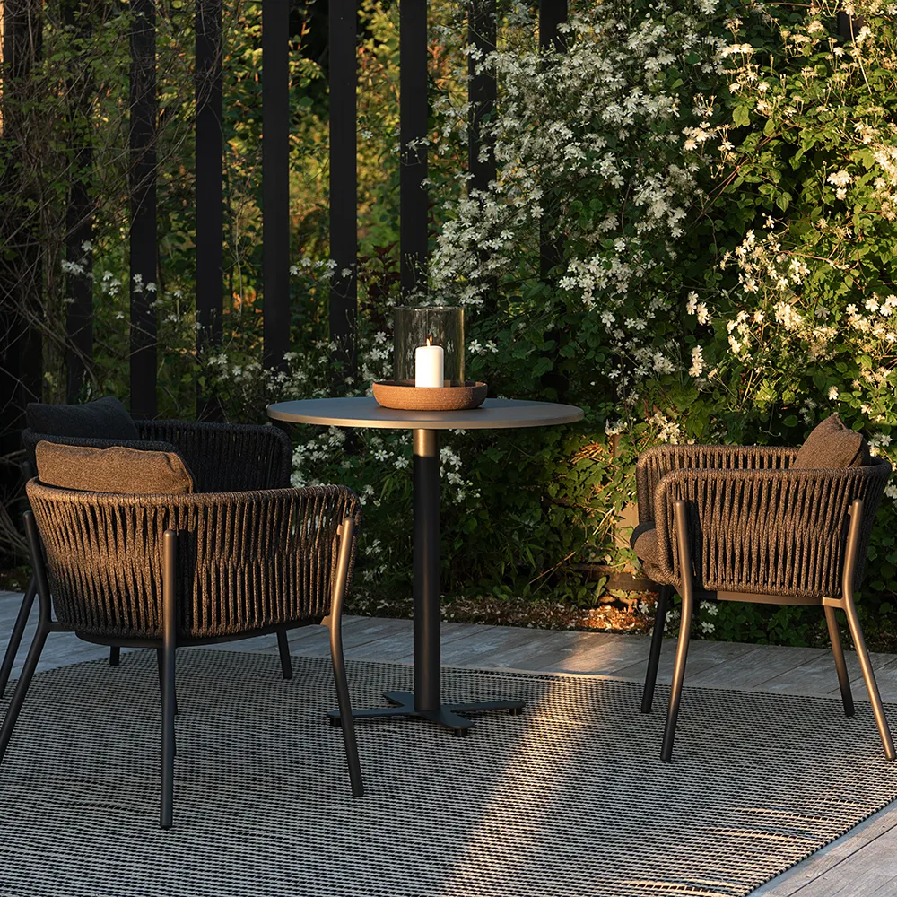 Tira Ruokailutuoli Charcoal grey