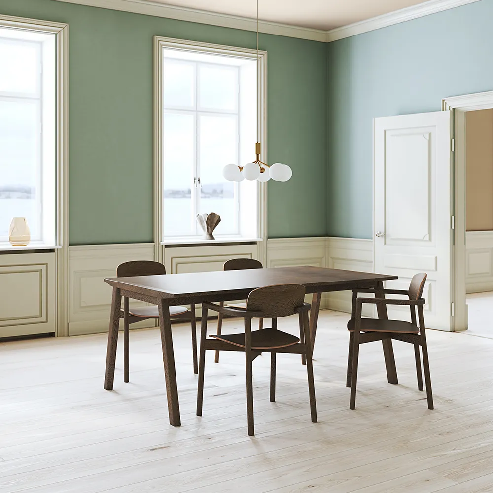 SM842 Ruokailutuoli Tammi Mocca Brown 