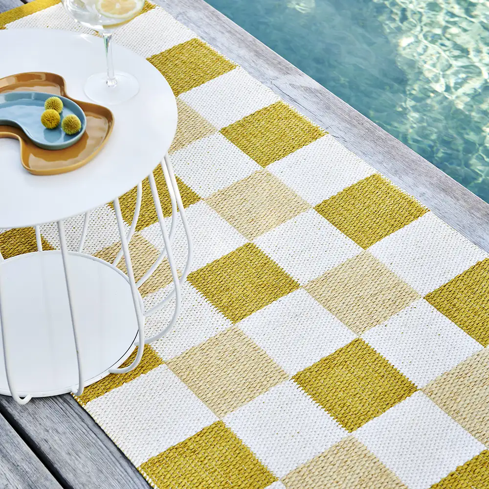 Pix matto 70x160 cm Mustard/Vanilla/Pale Yellow