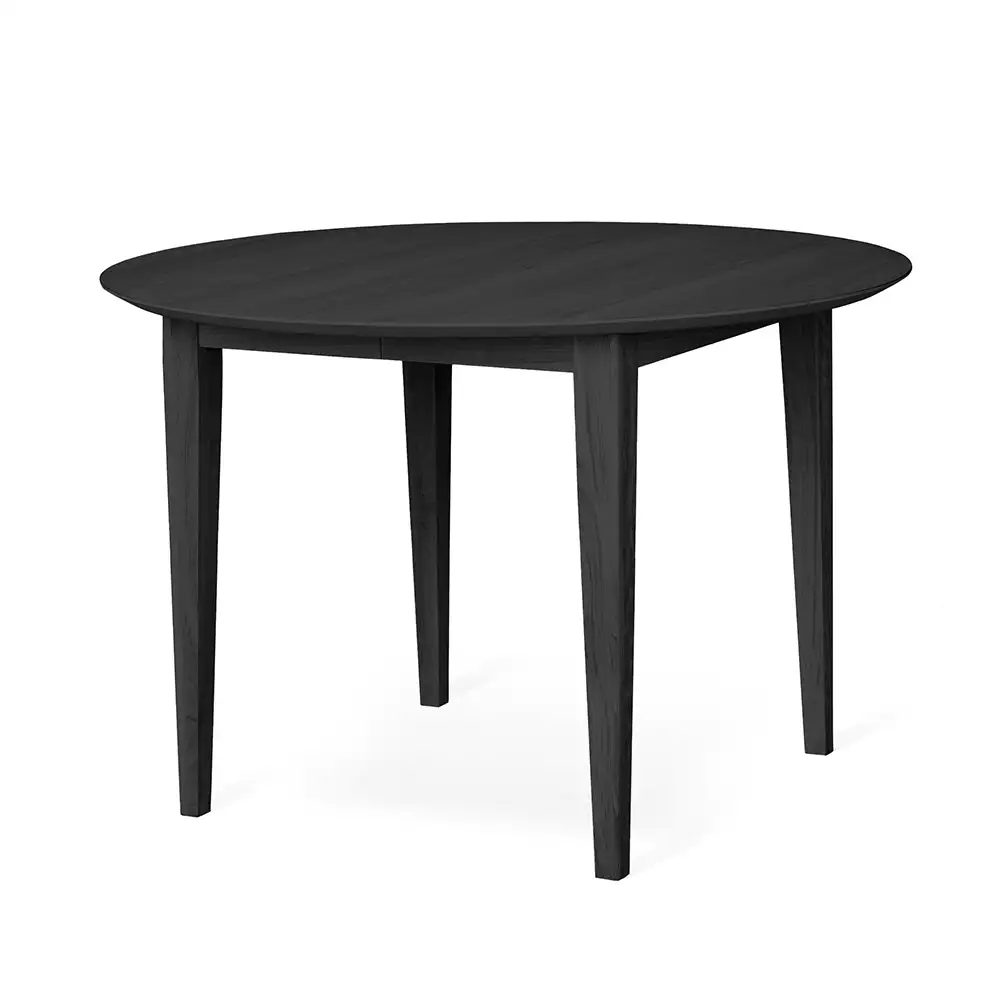 Ella Ruokapöytä Ø110 cm musta 