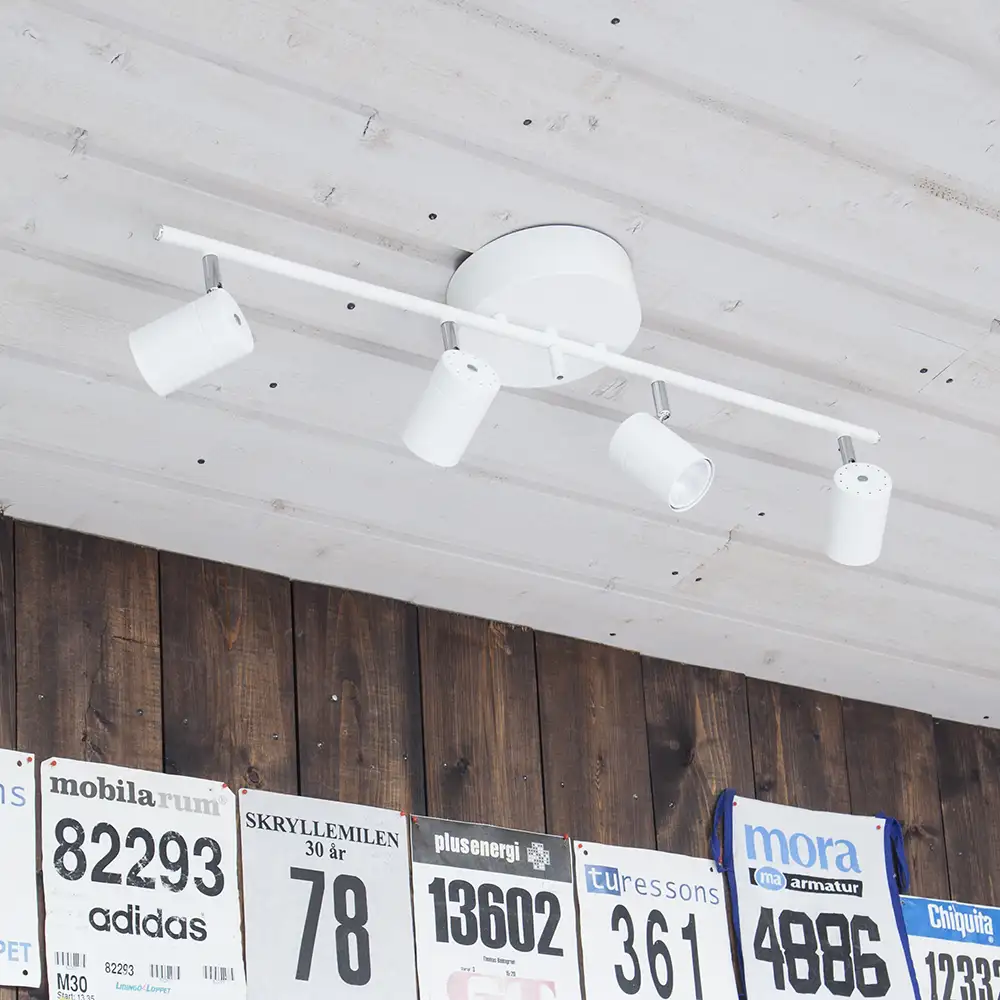 Correct kattokisko 4-spotti Valkoinen