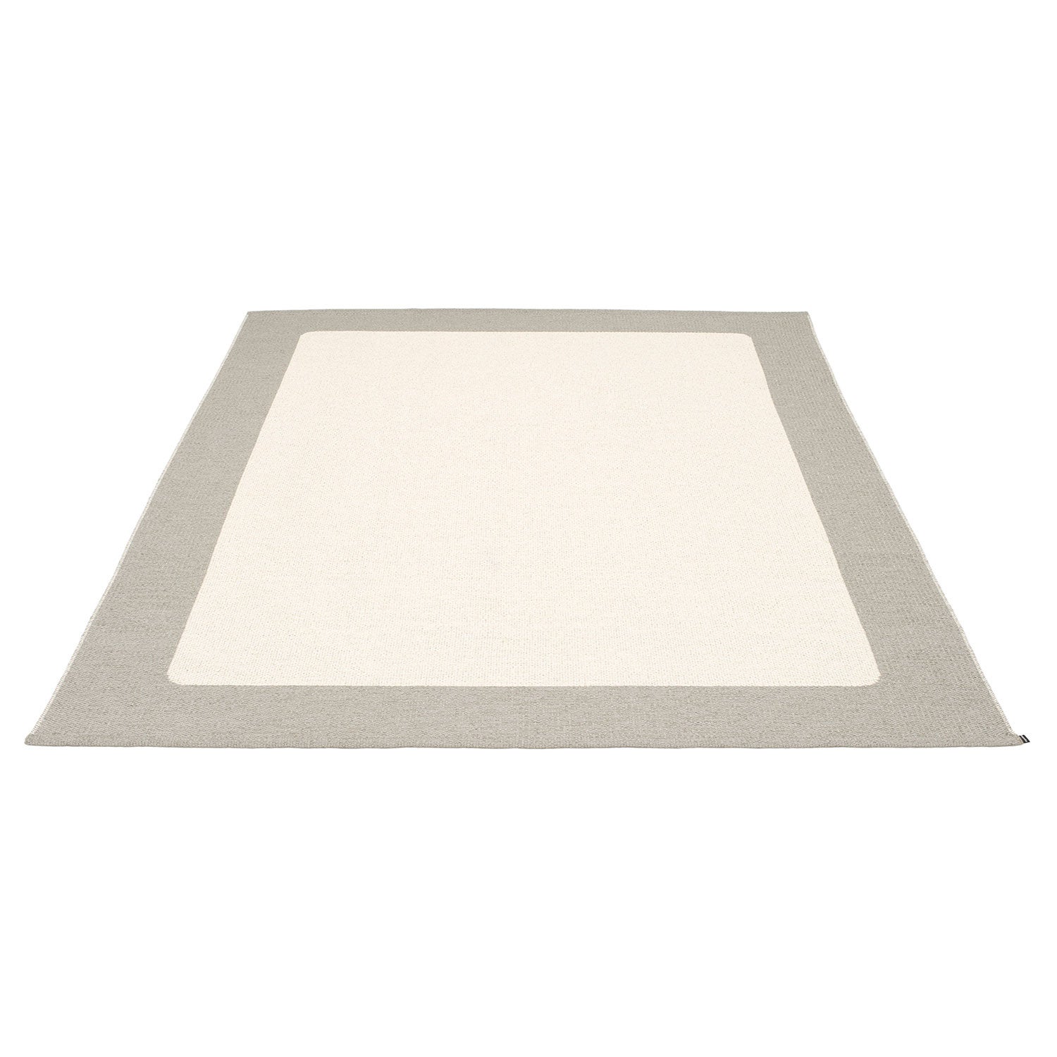 Ilda matto 180x180 cm warm grey / vanilla 