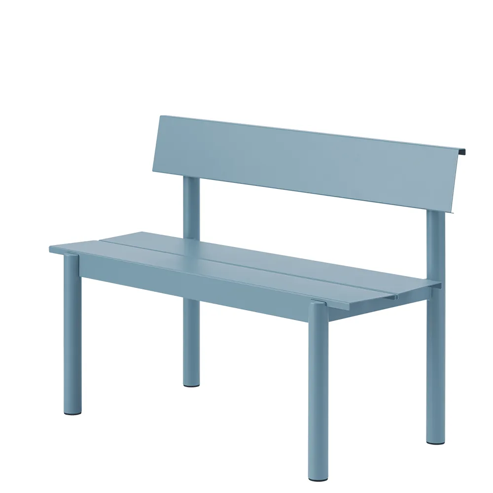 Teräspenkki 110cm Linear Steel Pale Blue
