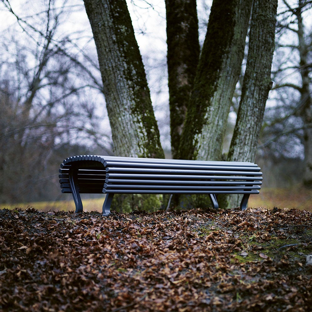 Jujol penkki kapea luonnonväri / musta laserad mahonki