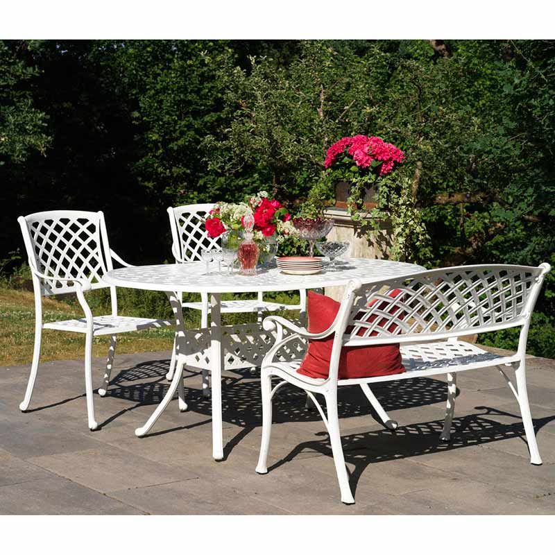 Arras käsinojallinen tuoli valkoinen Brafab