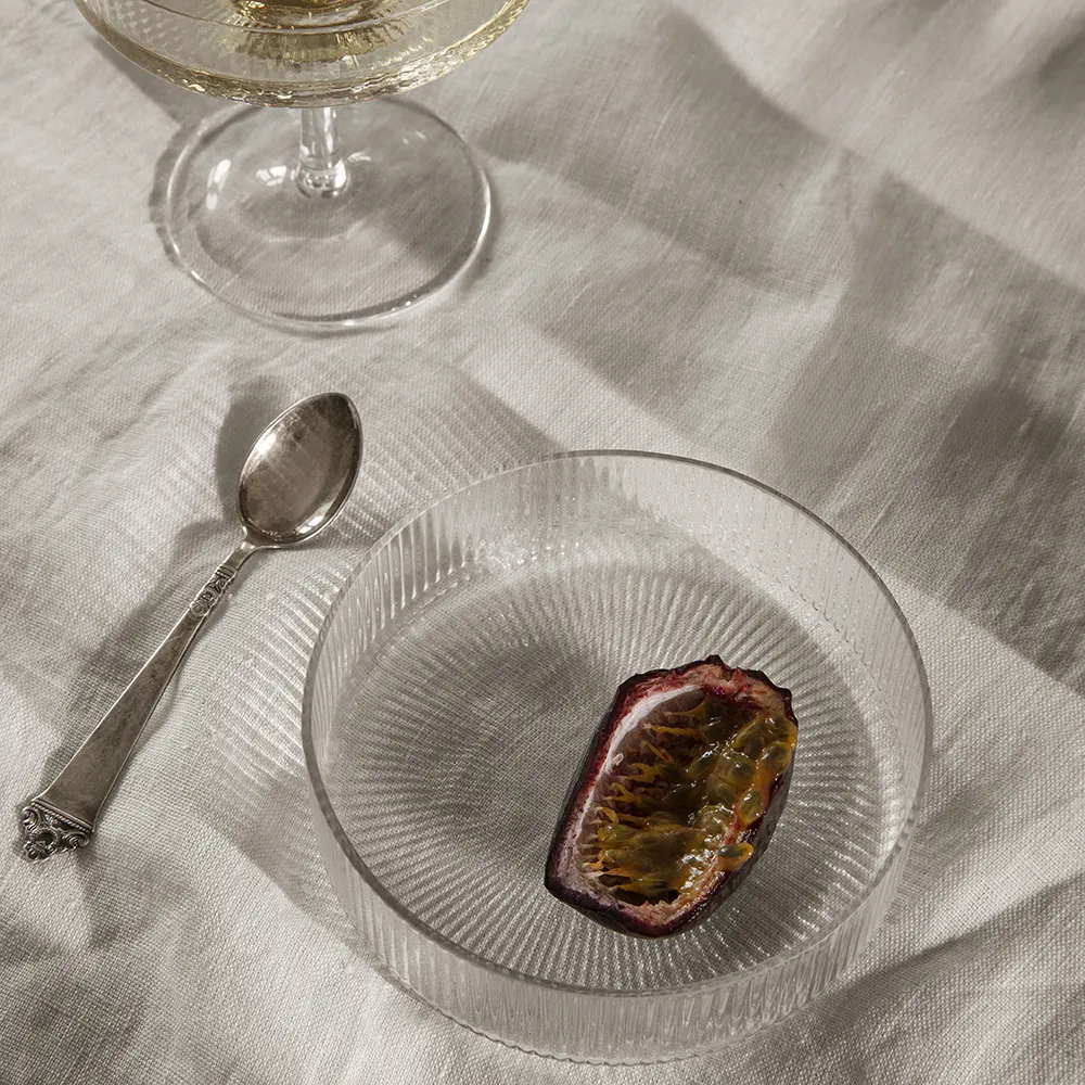 Ripple Tarjoilukulho 4-pack - Clear