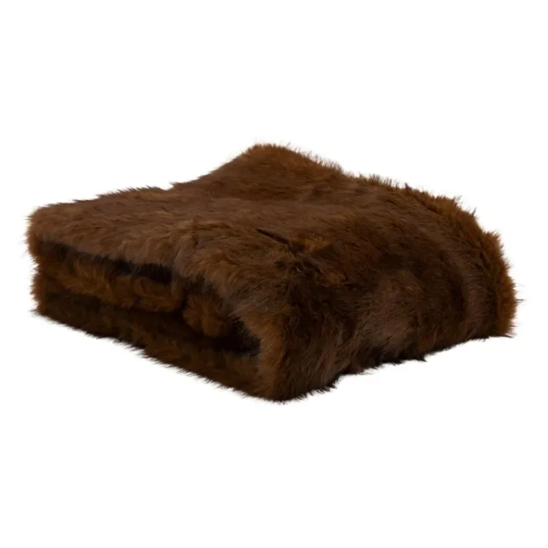 Foxy Fox Torkkupeitto 170x130 cm Polyesteri mid brown