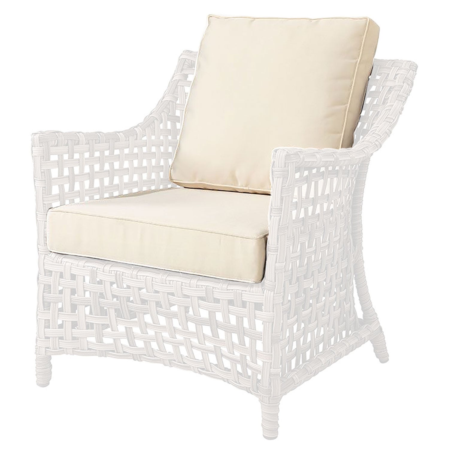 MALAGA nojatuoli pehmustesetti Nature Artwood