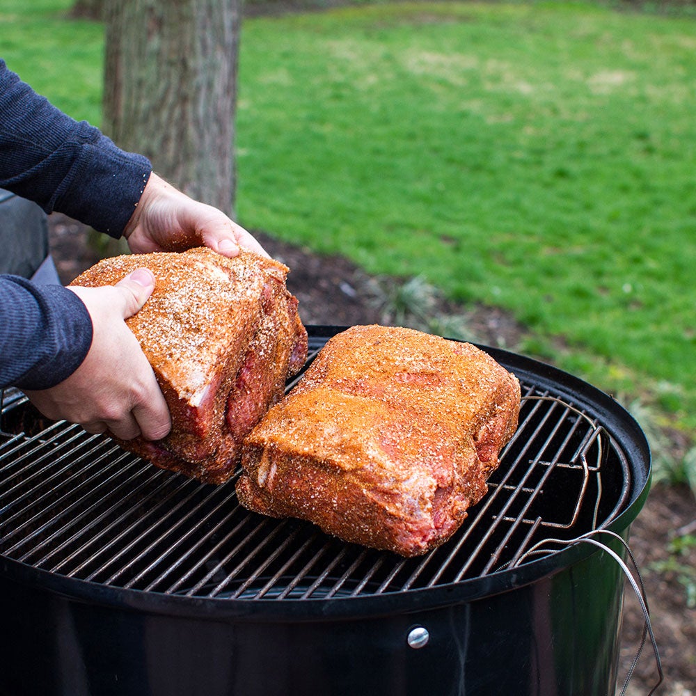 Smokey Mountain Cooker savustin 57 cm musta valurauta Weber