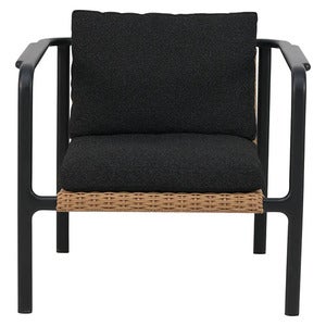 Motty nojatuoli    Musta / Teddy Black