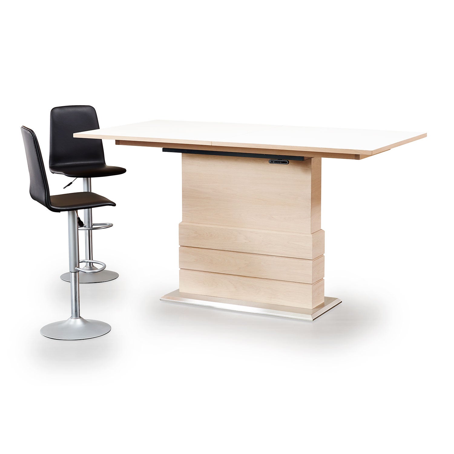 Sm30 Ruokapöytä 100X200-280 Cm Luonnonöljytty saksanpähkinä