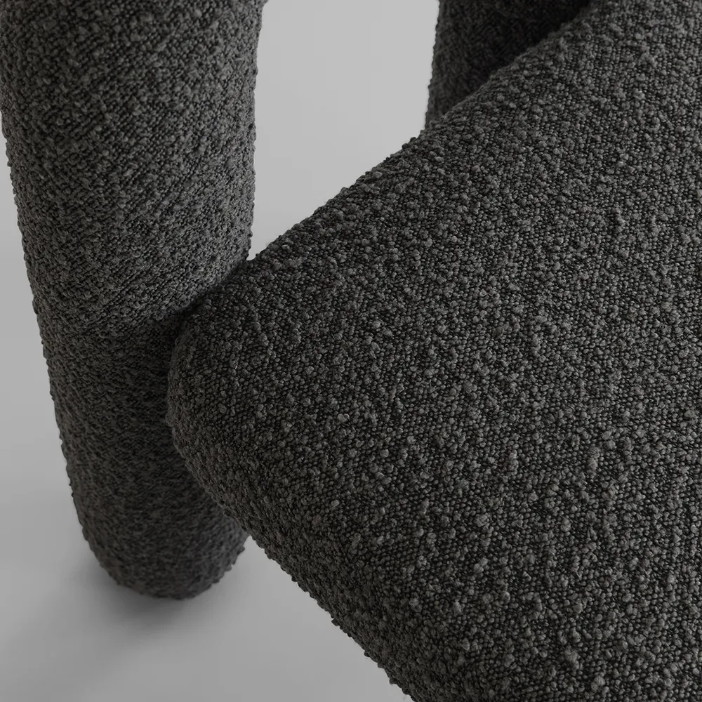  Daiku-ruokapöydän tuoli - Syvän harmaanruskea