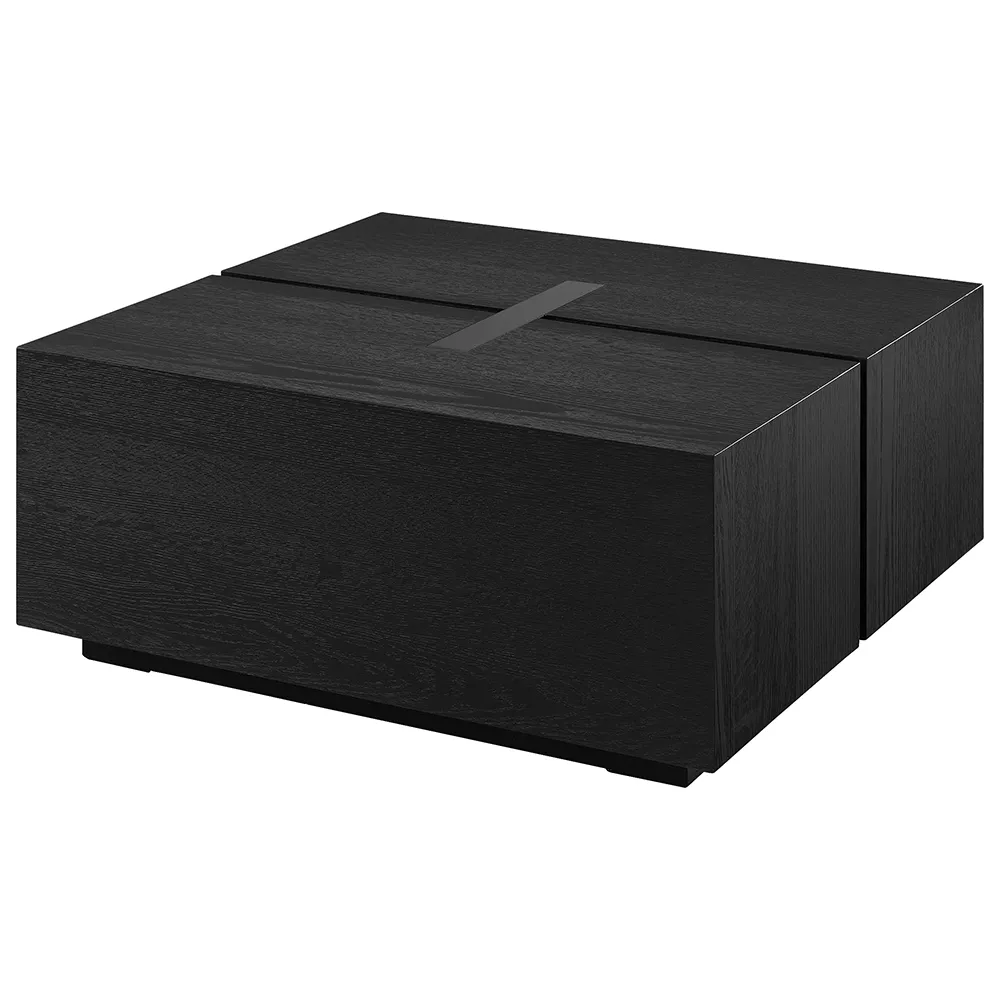 Artwood Maddox Sohvapöytä 80×80 cm Musta